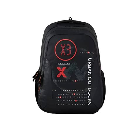 Wildcraft Blaze Laptop Backpack 45 L - Black Urban X — Mango