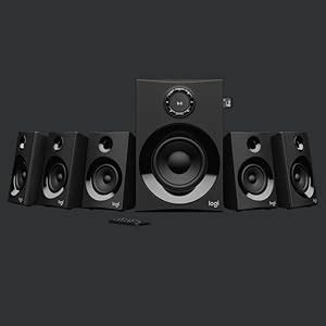 Logitech Z607 160 Watt 5.1 Channel Wireless Bluetooth Surround Sound ...