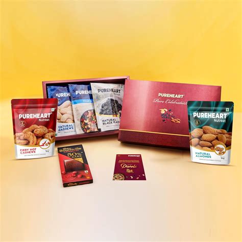 PUREHEART Diwali Gift Hamper | Corporate Gifting | Natural Cashews ...