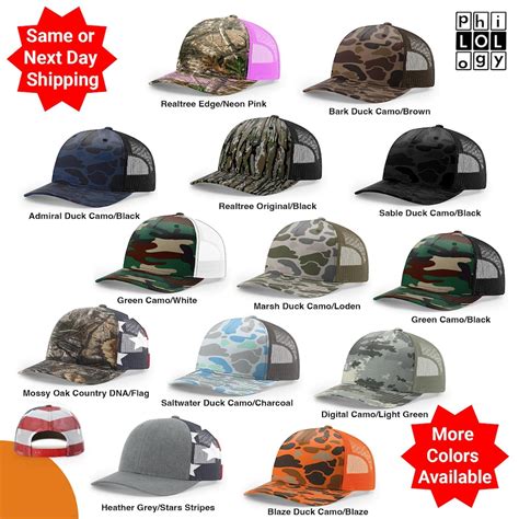 Custom Trucker Hat, Camo Hat, Custom Hat, Richardson Camo, Personalized ...