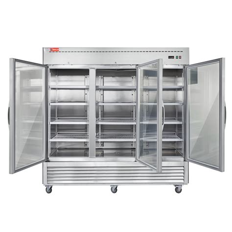 Jeremy Cass 72-cu ft Commercial Refrigerator 3 Stainless Steel Door ...