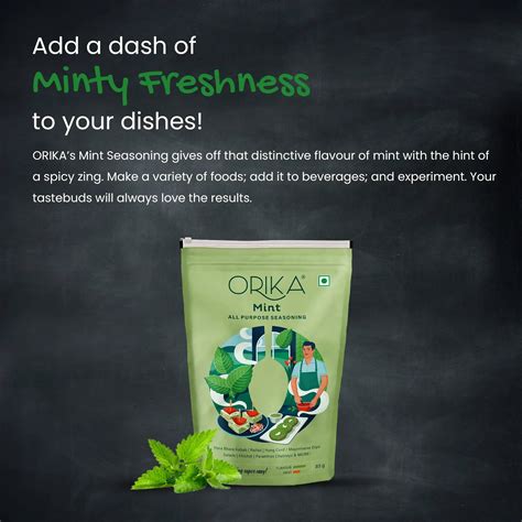 Orika Mint Seasoning, 85gm