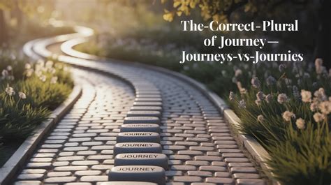 The Correct Plural of "Journey" - "Journeys" vs "Journies"