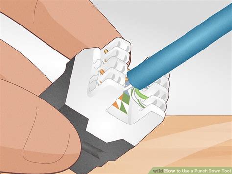 Image result for Using a Punch Down Tool