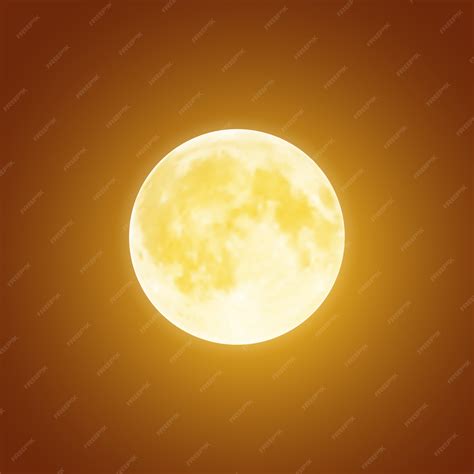 full bloody moon over dark brown night sky background. halloween ...