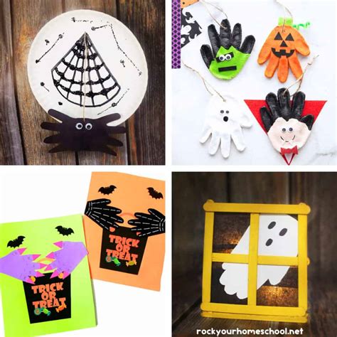 Halloween Handprint Crafts: 15 Cute & Fun Special Keepsakes - Rock Your ...