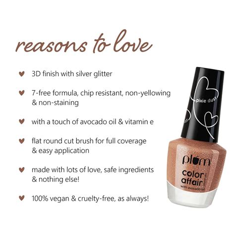 Buy PLUM COLOR AFFAIR NAIL POLISH PIXIE DUST COLLECTION - SPELLBOUND ...