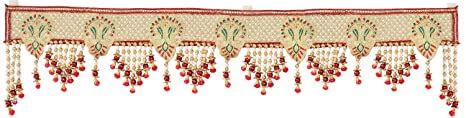 SWADESI STUFF Fabric Bandhanwar Toran Door Hanging (Multicolor ...