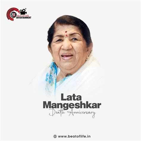 Lata Mangeshkar Death Anniversary 2025 - Beat of Life Entertainment