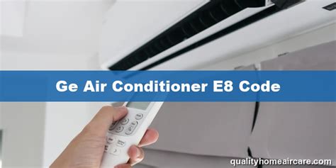 Image result for GE Window AC Unit Code E8
