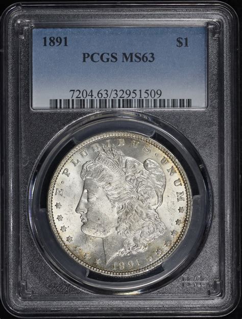 1891 Morgan Dollar PCGS MS-63 | Northern Nevada Coin