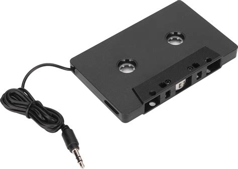 Amazon.com: Car Cassette Aux Adapter with Microphone, 3.5MM Cable Audio ...