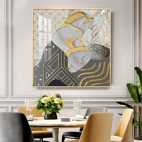 Buy Chromatic Elevation Glass Finish Square Wall Art Online @ Best ...