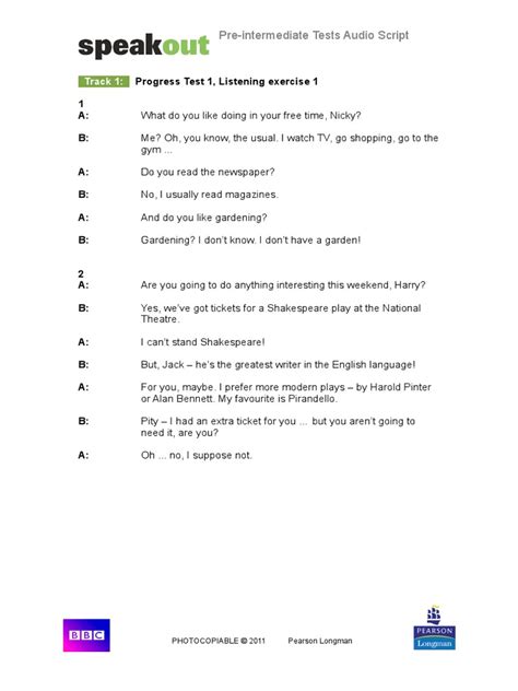 Image result for Audio Transcript Test Sample