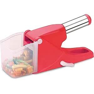 Buy Zipper Com Steal and Plastic French Fries Cutter (Red) Online at ...