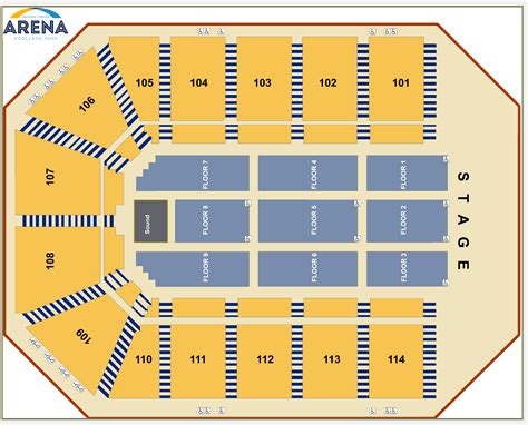 Gateway Center Arena Seating Chart