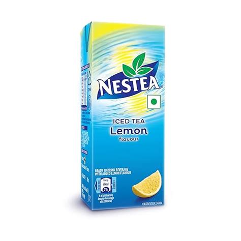 Nestea © NESTEA Ready-to-Drink Iced Tea, Lemon Flavour - 200 mL Tetra ...
