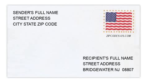 BRIDGEWATER, New Jersey ZIP Codes