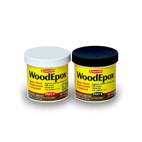 Abatron Woodepox Epoxy Wood Replacement Compound 12 Oz Kit Part ...