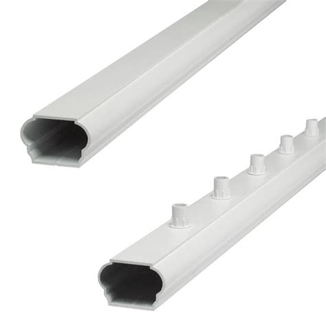 Deckorators Classic Aluminum Textured White Aluminum Deck Rail Kit at ...