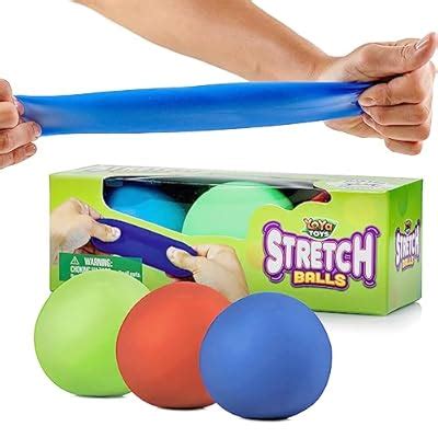 YoYa Toys Pull, Stretch and Squeeze Stress Balls - 3 India | Ubuy