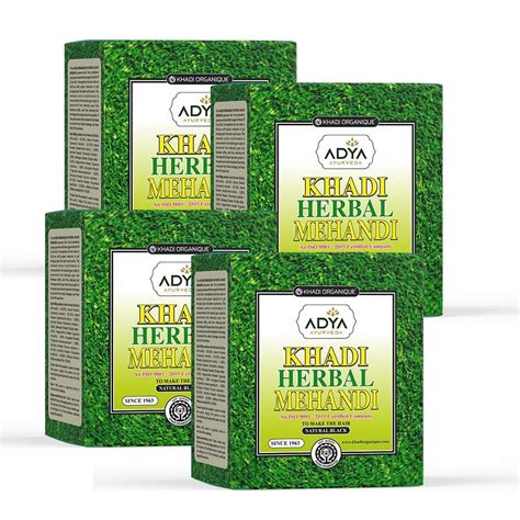 Buy Khadi Organique Ayurvedic Herbal Black Mehndi | Herbal & Natural ...