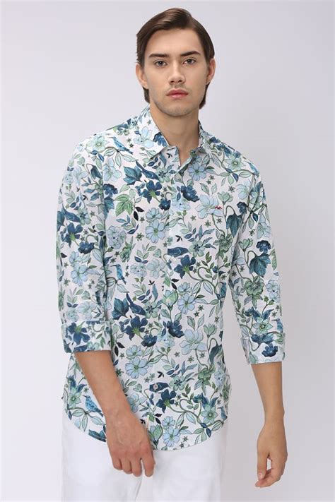 Printed Shirts - Shop Printed Casual Shirts for Men at Mufti