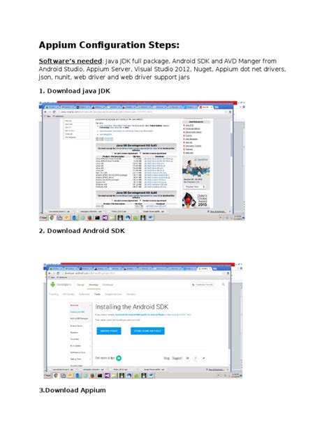 Image result for Appium Configuration