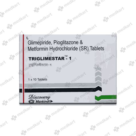 TRIGLIMESTAR 1MG TABLET 10'S, Price, Composition & Generic Alternatives ...