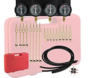 Carburetor Synchronizer and Adjustment Tool Kit – 4Pcs Motorcycle Fuel ...