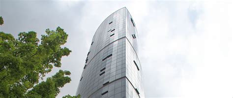 Download wallpaper 2560x1080 skyscraper, mirrored, bottom view dual ...