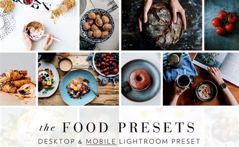 20 Tasty Food Lightroom Presets