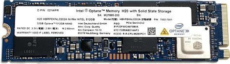 Amazon.in: Buy Intel Optane Memory H20 with SSD Solid State Storage 32 ...