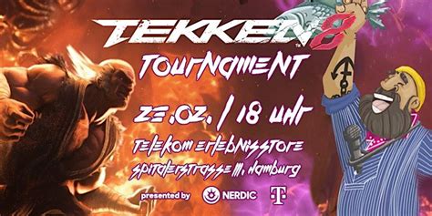 NERDIC Tekken Tournament, Telekom Flagship Store Hamburg, 23 February ...