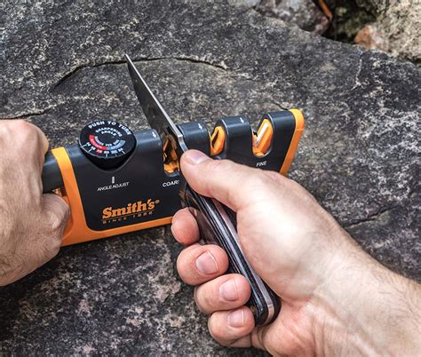 Smith's Adjustable Angle Pull-Thru Knife Sharpener