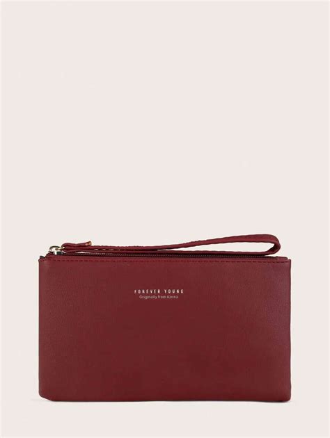 Casual Long Handheld Bag, Minimalist Fashion Coin Purse & Phone Pouch ...