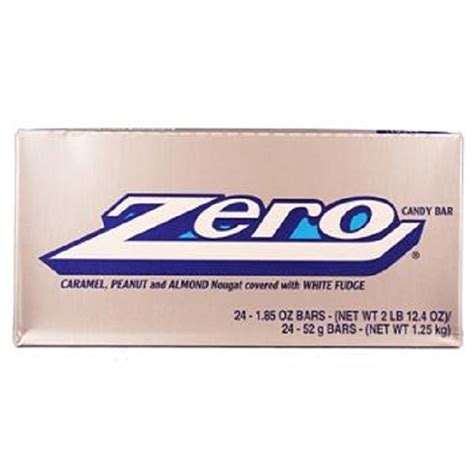 Product Of Zero, White Fudge Chocolate Bar, Count 24 (1.85 oz) - Chocolate Candy / Grab ...