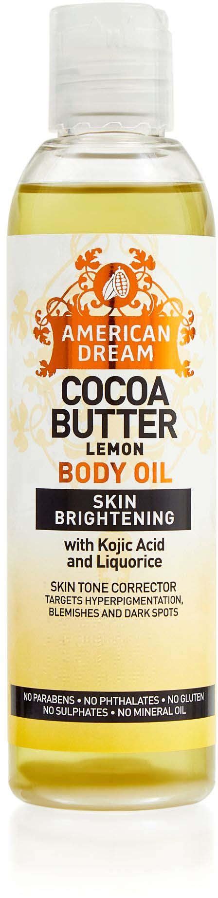 American Dream Lemon Cocoa Butter Body Oil 200 ml | lyko.com