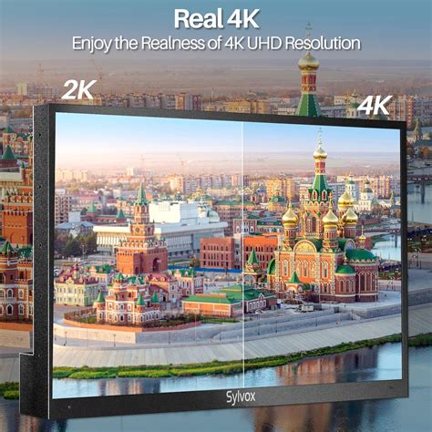 Buy SYLVOX Outdoor TV, 55 inch Waterproof 4K Smart TV, Outdoor ...