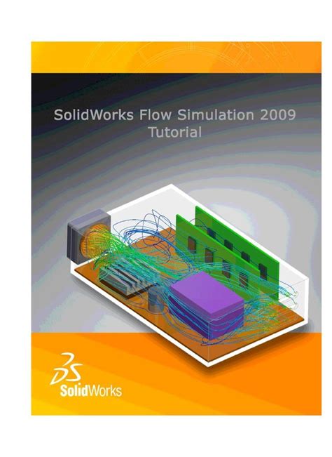 Flow Simulation Solidworks Tutorial 的图像结果