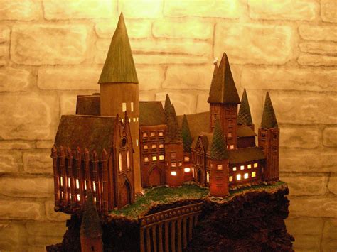 Hogwarts Gingerbread House Template