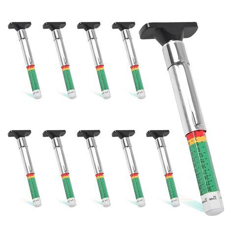 10 Pcs Tyre Tread Depth Gauge UK, Digital Tire Tread Depth Gauges for ...