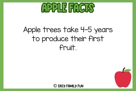 50 Interesting Facts About Apples [Free Fact Cards]