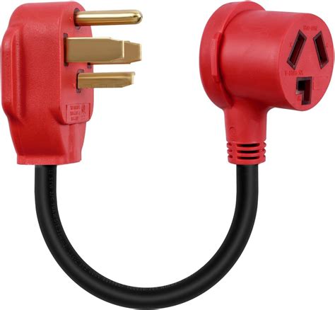 Amazon.com: HEYPORK 1.5 FT 3 to 4 Prong Dryer Adapter, NEMA 14-30P Male ...