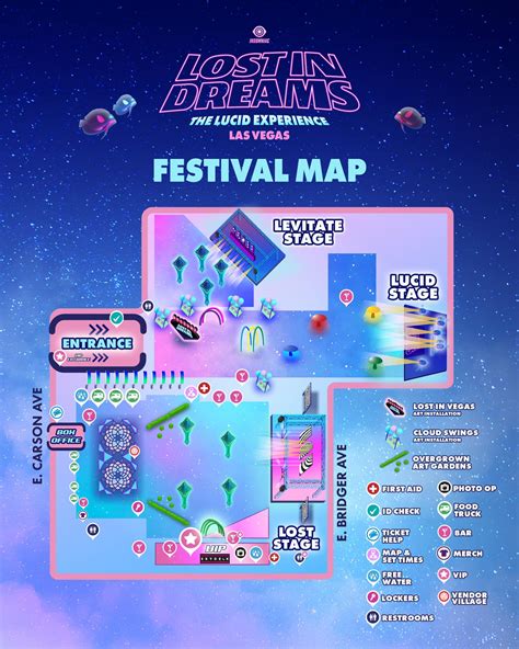 Prepare for this weekend’s Lost in Dream festival with map & schedule ...