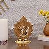 Buy Collectible India Gold Plated Metal Radha Krishna Statue - Radha ...