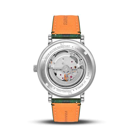 Franklord Heritage Open Heart Emerald Legacy Automatic Watch ...
