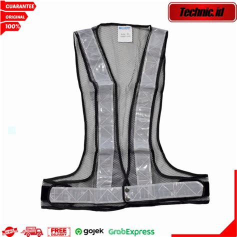 Jual Rompi Reflektor Pengaman Krisbow Mesh Ukuran Xl Rompi Proyek Kerja ...