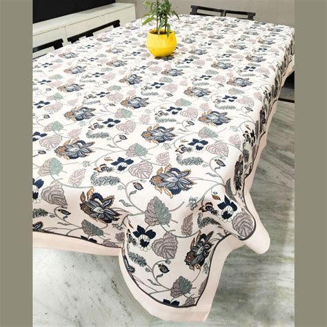 Cotton Linen Dining Table Cover – Loomsmith