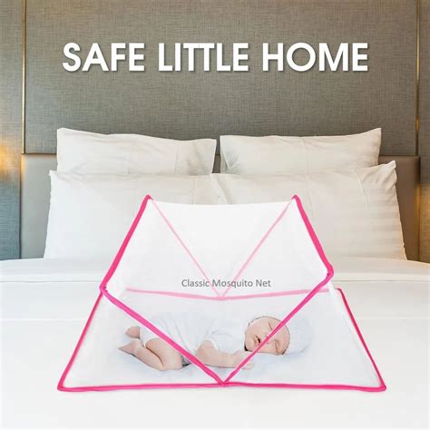 Baby Mosquito Net - Classic Mosquito Net For Baby Foldable, Size 130 X ...
